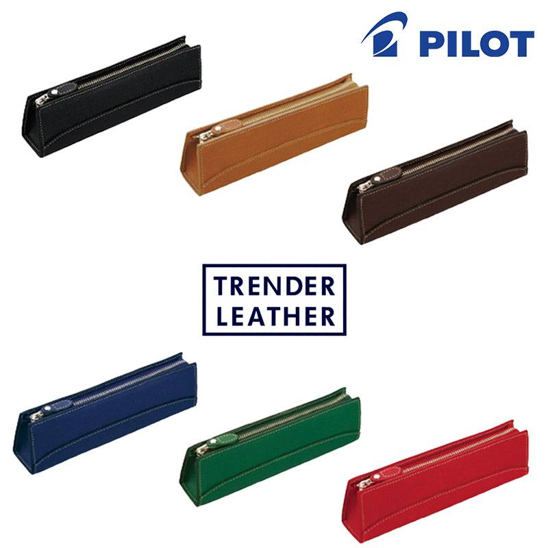【PILOT】パイロット 本革 トレンダーレザー05 ペンケース 全9カラー TLPSF-05