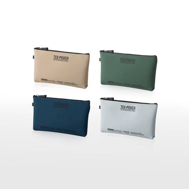 「3個以上メール便不可」【KING JIM】キングジム TEX-POUCH テクスポーチ ミニサイズ 全4色 TXP200 小物入れ 収納ケース ポーチ バッグインバッグ