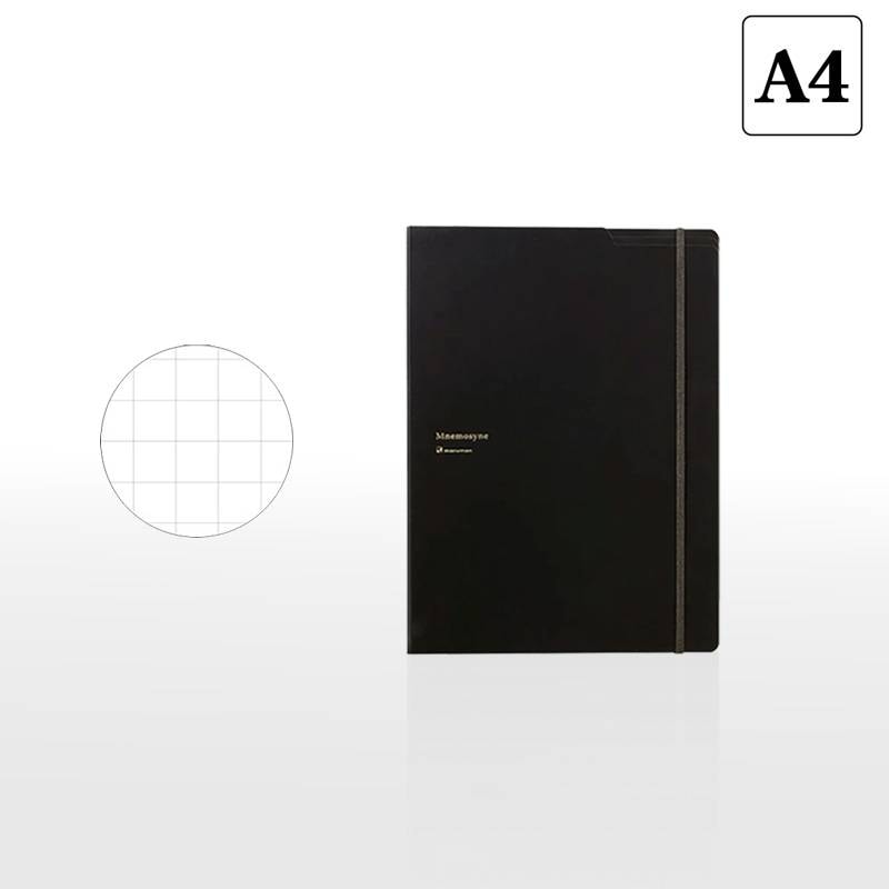 【maruman】マルマン ニーモシネ ノートパッド&ホルダー ウィズ5ポケッツ A4 HN187FA 5mm方眼 70枚 ※1冊までメール便可