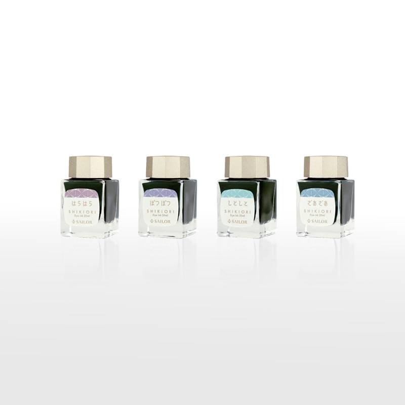 【セーラー万年筆】 SHIKIORI―四季織― 雨音 万年筆用ボトルインク 20ml 全4カラー
