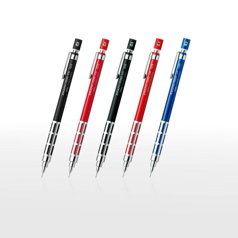 【Pentel】ぺんてる グラフ1000CS 製図用シャープペンシル 0.3/0.5mm