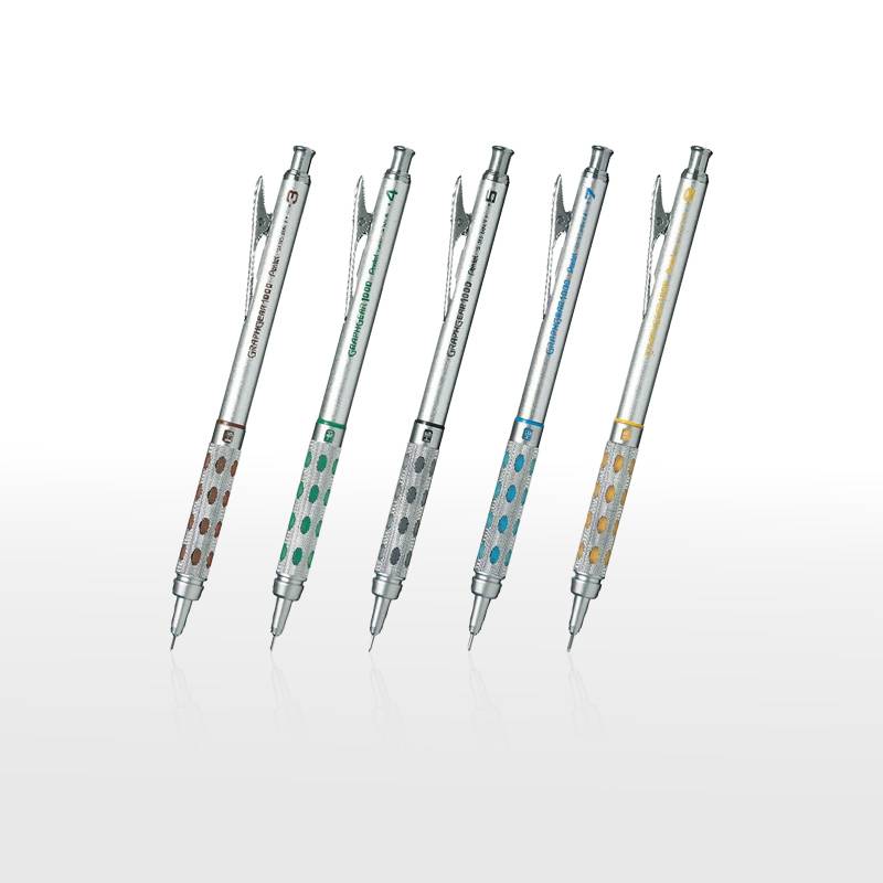 【Pentel】ぺんてる グラフギア1000 製図用シャープペンシル 0.3/0.4/0.5/0.7/0.9mm