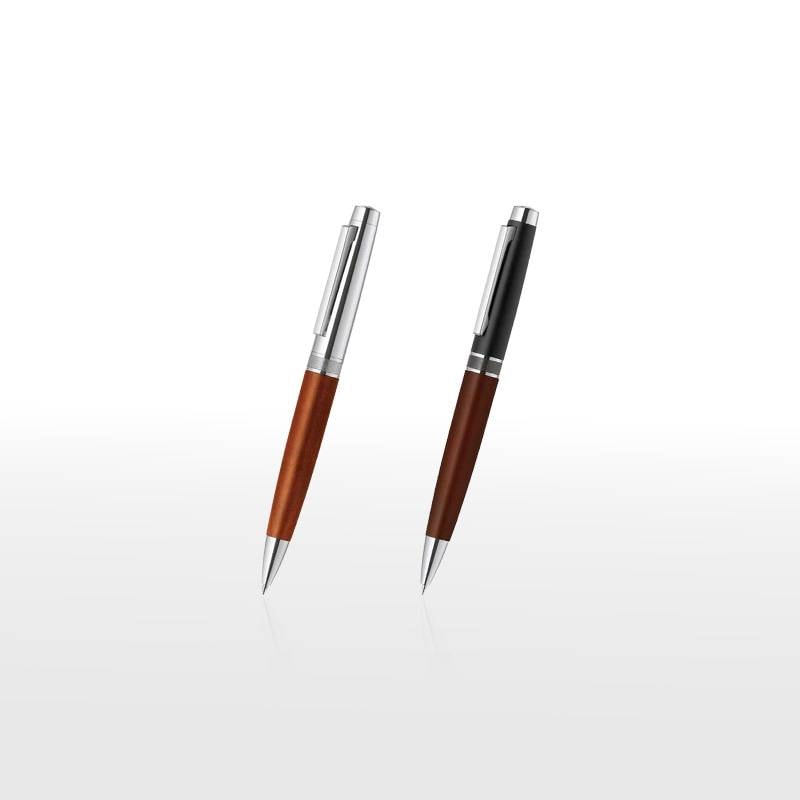 【ZEBRA】ゼブラ フィラーレウッド ツイスト式 エマルジョン ボールペン 0.7mm P-BA77-WD