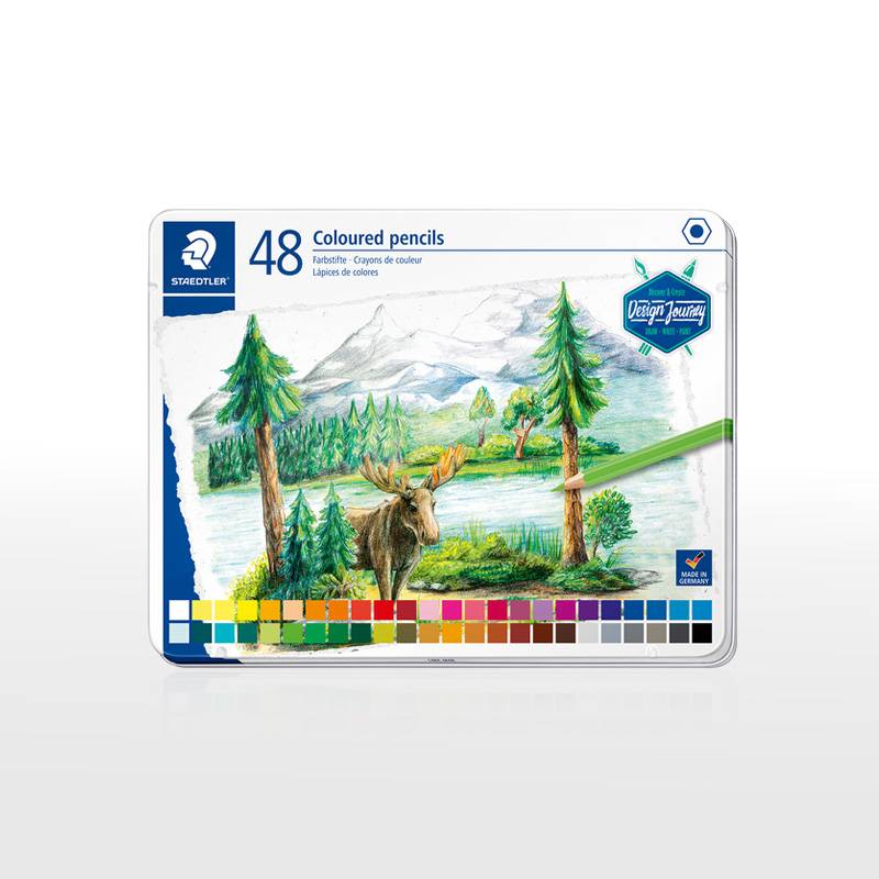 【STAEDTLER】ステッドラー 146 油性色鉛筆 48色セット 146C M48