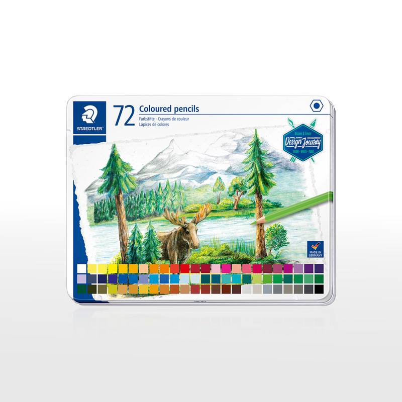 【STAEDTLER】ステッドラー 146 油性色鉛筆 72色セット 146C M72