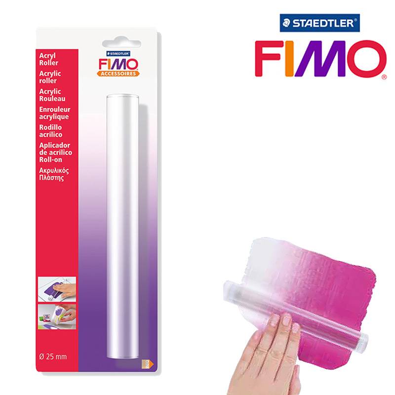 【STAEDTLER】ステッドラー FIMO フィモ アクリルローラー クレイ粘土 樹脂粘土(ポリマークレイ) オーブンクレイ