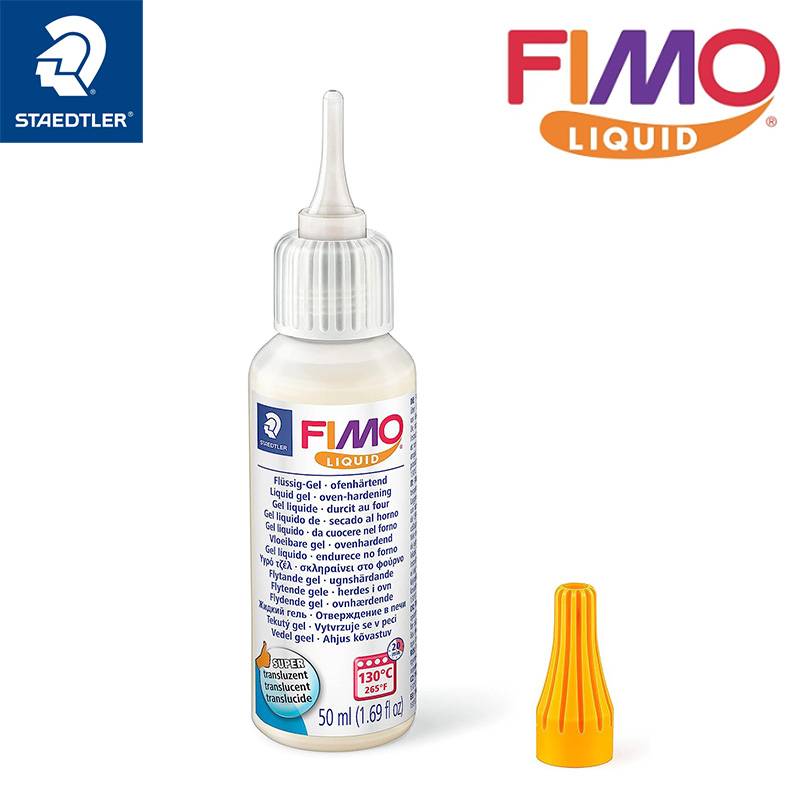 【STAEDTLER】ステッドラー FIMO フィモ リキッド 8050-00 クレイ粘土 樹脂粘土(ポリマークレイ) オーブンクレイ