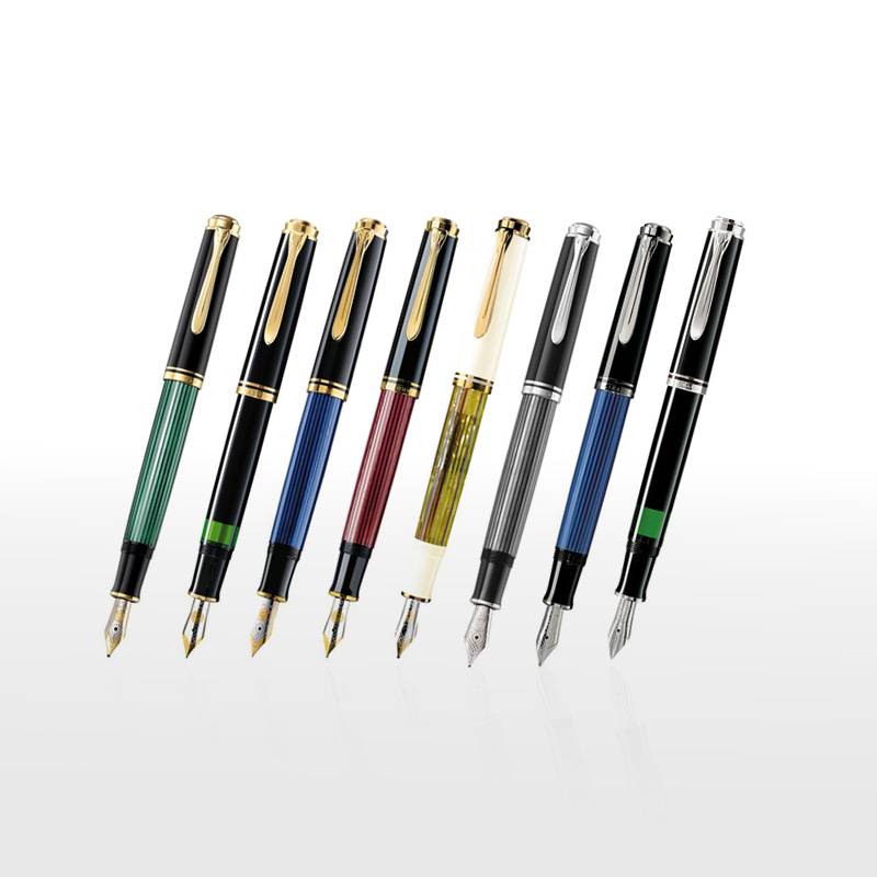 【Pelikan】ペリカン 万年筆 スーベレーン M400 M405　吸入式  化粧箱入りボトルインク付　保証書付