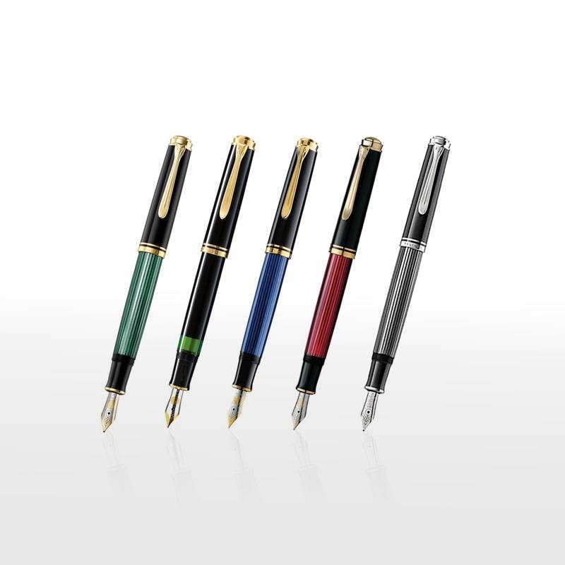 【Pelikan】ペリカン 万年筆 スーベレーン M600 M605　吸入式  化粧箱入りボトルインク付　保証書付