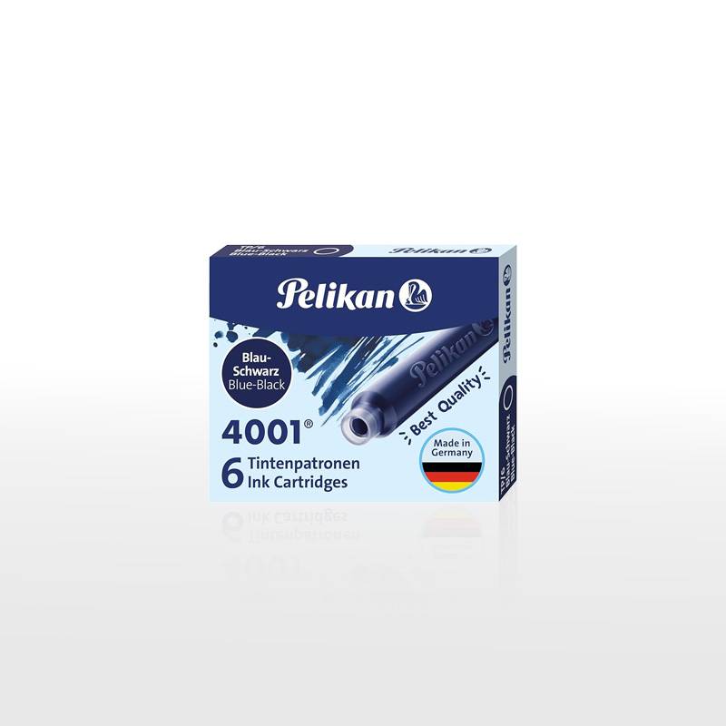 【Pelikan】ペリカン 万年筆用 カートリッジインク 6本入り TP-6 4001