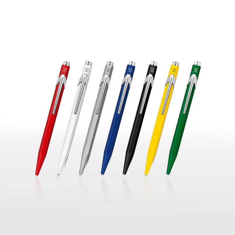 【Caran d'Ache】 カランダッシュ　849 クラシックライン ボールペン 0.9mm 7色