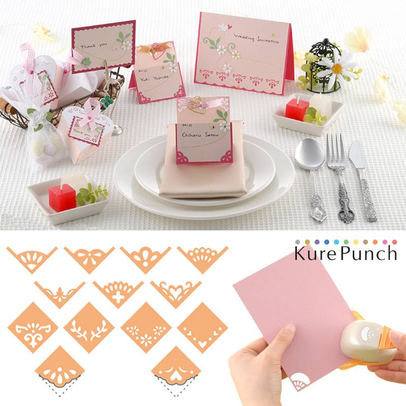 【Kuretake】呉竹 キュアパンチコーナー クラフトパンチ SBKPC110