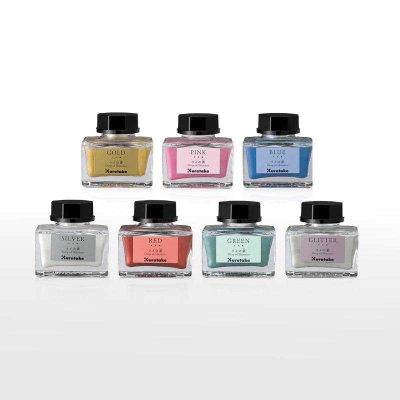 【Kuretake】呉竹 インク ink-cafe ラメの素 20ｇ 全7カラー