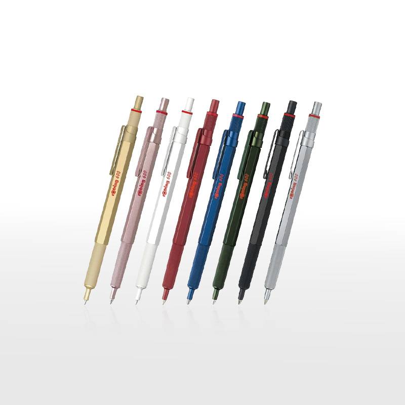 【rOtring】ロットリング 600 油性 ボールペン ノックタイプ 中字