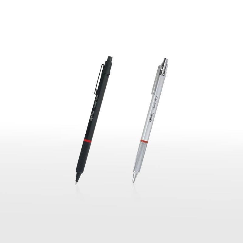 【rOtring】ロットリング ラピッドプロ 油性 ボールペン ノックタイプ 中字