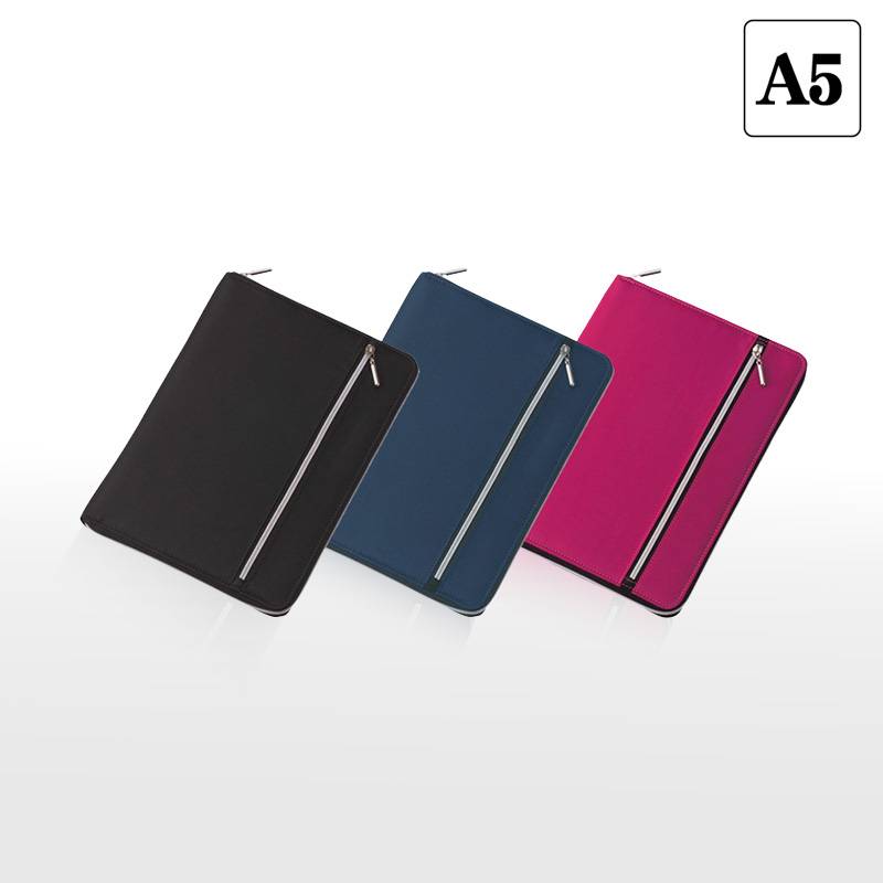 レイメイ藤井 マルチカバーノート Nilon ダブルファスナー A5　CN182　ノートカバー
