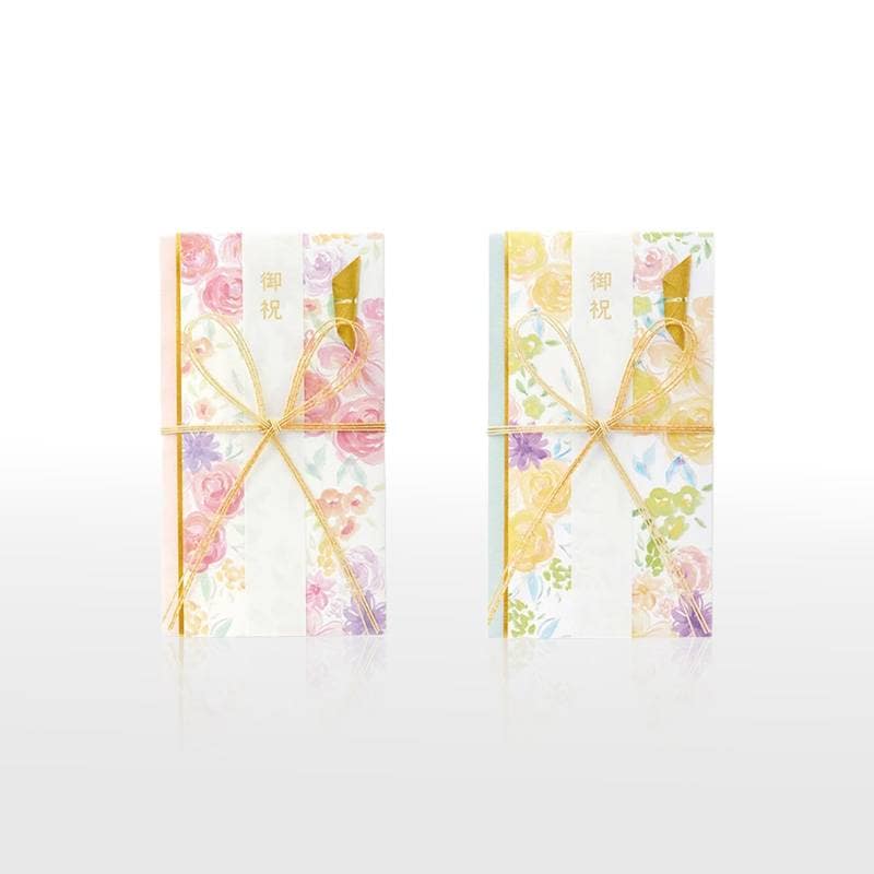 【MARUAI】デザイン祝儀 花柄御祝金封 のし袋 ご祝儀袋 キ24 マルアイ