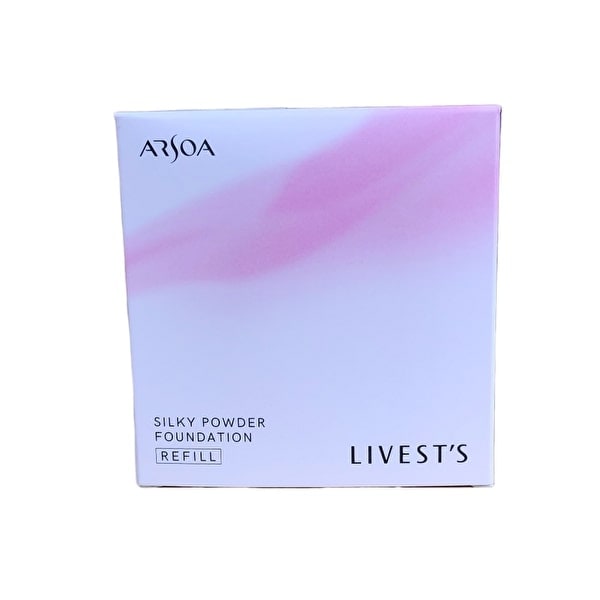 アルソア　リベスト　シルキーパウダーファンデーション　レフィル　21　ピンク　10g　【追跡可能メール便で発送】