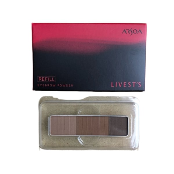 アルソア　リベスト　アイブロウパウダー　レフィル　ナチュラルブラウン　【追跡可能メール便で発送】