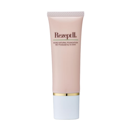 【国内正規品】エムディ化粧品　MD　レセプトII　モアナチュラル　ファンデーション　ライトオークル　30g
