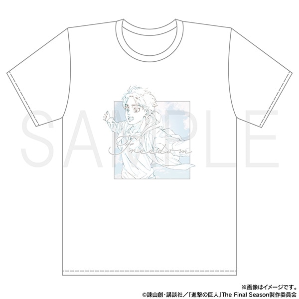 進撃の巨人 Tシャツ 原画／エレン（XL） | グッズ 通販 | MAPPA