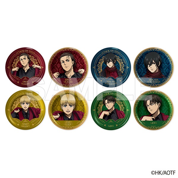 進撃の巨人　アタックフェス　トレーディング缶バッジ　ABC BOX コンプリート Amazon.co.jp: 進撃巨人 アタックフェス トレーディング缶バッジ