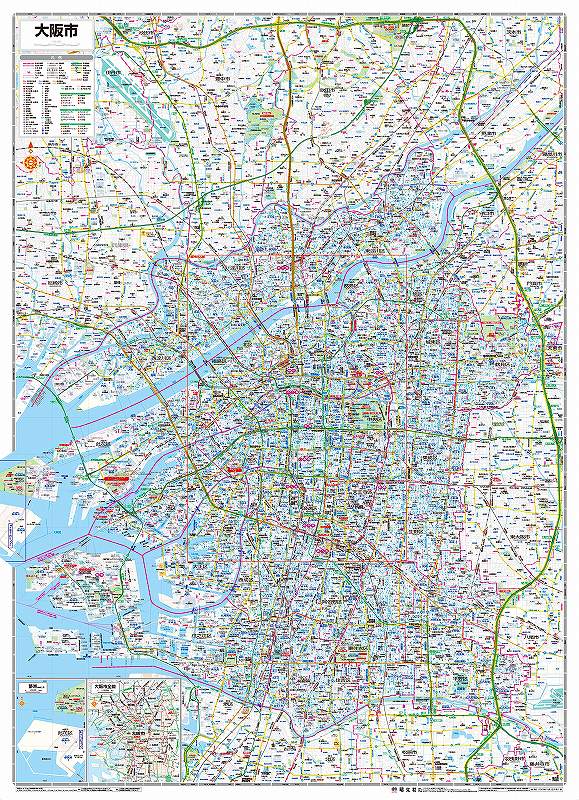 大阪市地図