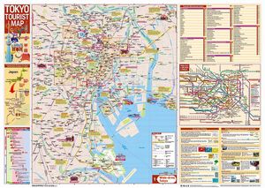 TOKYO TOURIST MAPɽ̡