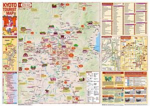 KYOTO TOURIST MAPɽ̡