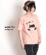 ユニークな可愛さ。プリント半袖Tシャツ の別カット