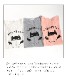 ユニークな可愛さ。プリント半袖Tシャツ の別カット