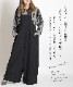 ゆるっと、軽やかに着る楽ちんキレイなワイドサロペット の別カット