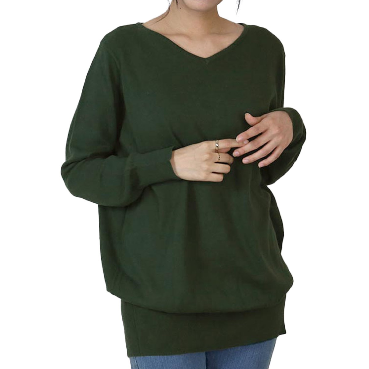 ��3-10����ȯ���ۥ˥å� V�ͥå� �������� ��ǥ����� �ץ륪���С� �ȥåץ� Ĺµ ��100% �� �� �� ���åȥ� ��֥˥å� ����ץ� ���줤�� �����奢�� �礭�������� �η����С� ���餻 ����˥å��� ��ä��� M L LL 3L 4L 5L 30�� 40�� 50��