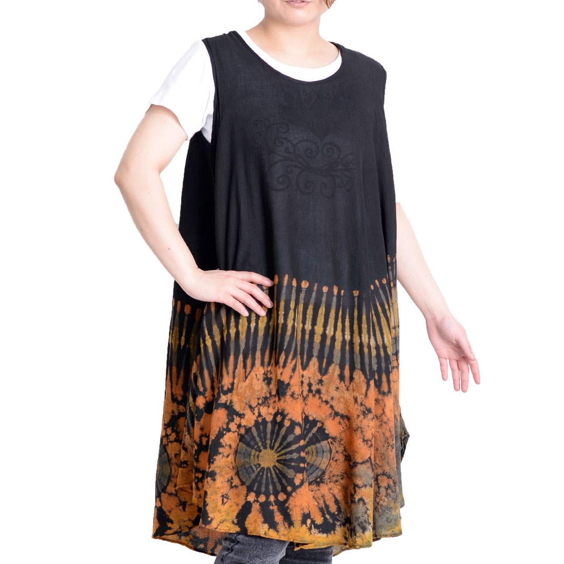 �ڴ��ָ���10%OFF�ۥ��ԡ��� ����˥å� ����˥å����� ���� �ߥǥ������ �Ρ����꡼�� µ�ʤ� ���������� �������� ��ǥ����� �ե꡼������ �������ե꡼ �ղƽ� 7������ �֥�å� S/M/L/LL ����