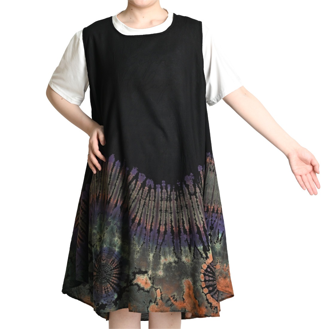 �ڴ��ָ���10%OFF�ۥ��ԡ��� ����˥å� ����˥å����� ���� �ߥǥ������ �Ρ����꡼�� µ�ʤ� ���������� �������� ��ǥ����� �ե꡼������ �������ե꡼ �ղƽ� 7������ �֥�å� S/M/L/LL ����