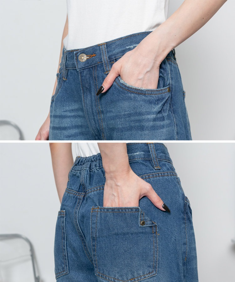 �ں�����20��OFF�ۥǥ˥� ��ǥ����� ��� �礭�������� �磻�ɥѥ�� �� ��100% ������ơ��� ��ä��� ���� ������ �����ѥ� �ܥȥॹ ���ܥ� �η����С� 30�� 40�� 50�� ��� �����奢�� M L LL 3L 4L �֥롼 �ͥ��ӡ� ����ǥ��� �������