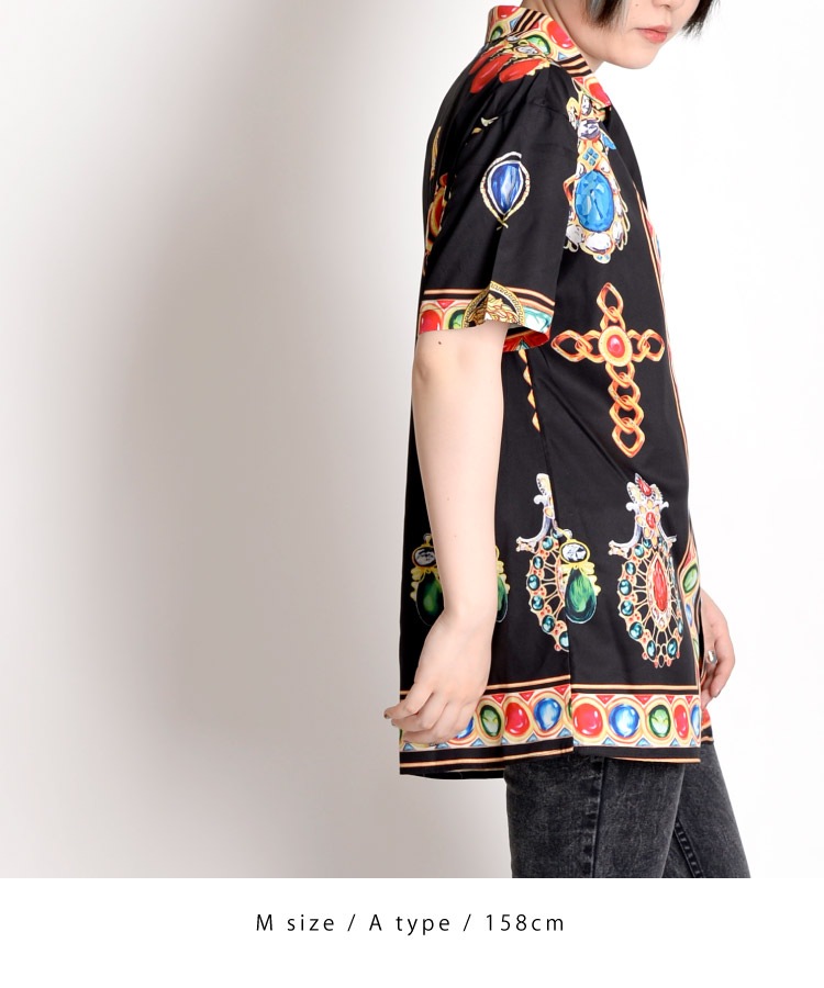 柄シャツの正解がココにある。半袖柄シャツ の別カット