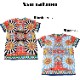存在感抜群の個性派。サーカス柄ロングTシャツ の別カット