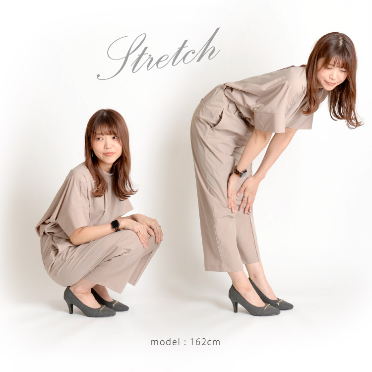 ボトムスの大正解。センタータックストレートパンツ の別カット