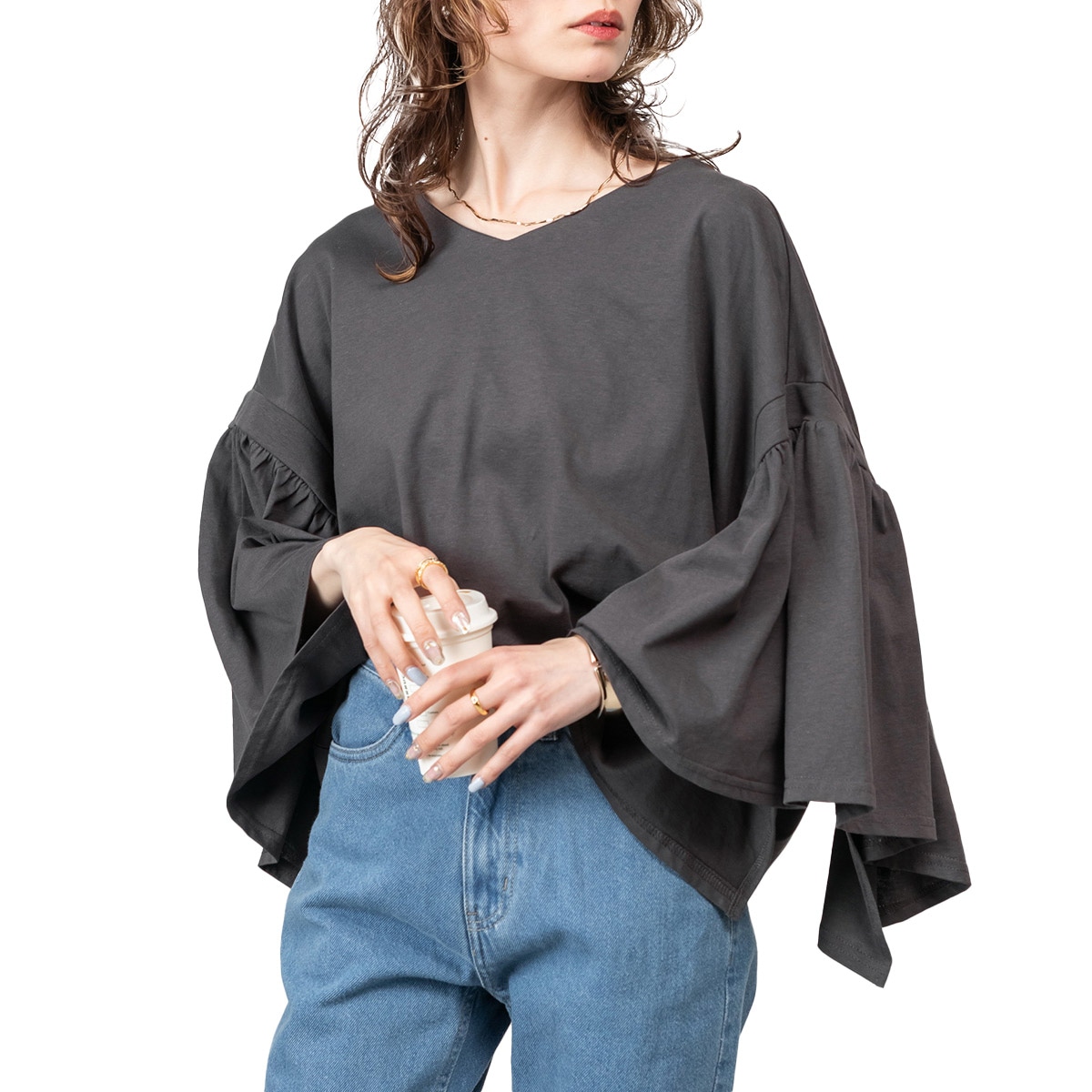 �ں�����20��OFF�ۥ��åȥ��� ��ǥ����� Ĺµ ��ʬµ ���㥶�����꡼�� �ץ륪���С� �ɥ��åץ������� �η����С� ����ӥ��С� ��ä��� �礭�������� ��100 ���åȥ� ̵�� M L LL 3L 4L 5L �� �� �� ��� �����奢�� ���줤�� ������� �ȥåץ� ����µ V�ͥå�