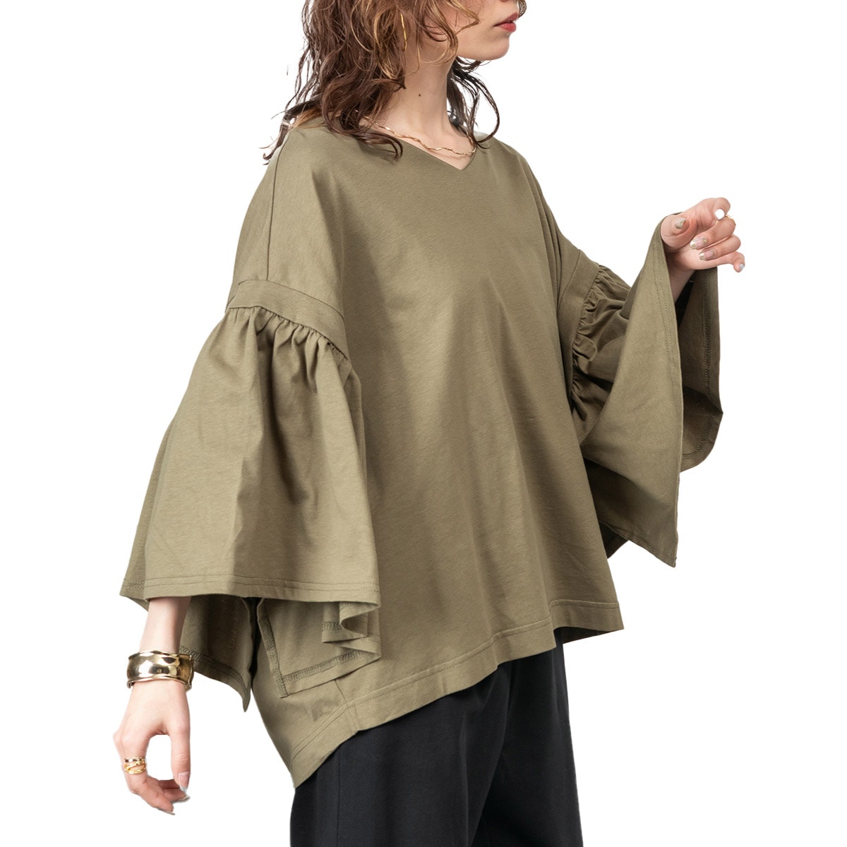 �ں�����20��OFF�ۥ��åȥ��� ��ǥ����� Ĺµ ��ʬµ ���㥶�����꡼�� �ץ륪���С� �ɥ��åץ������� �η����С� ����ӥ��С� ��ä��� �礭�������� ��100 ���åȥ� ̵�� M L LL 3L 4L 5L �� �� �� ��� �����奢�� ���줤�� ������� �ȥåץ� ����µ V�ͥå�