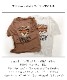 コーデの主役に。アニマルプリント半袖Tシャツ の別カット
