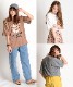 コーデの主役に。アニマルプリント半袖Tシャツ の別カット