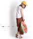ゆったり楽ちん。ワイドサルエルパンツ の別カット