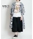 異素材×アートプリントで今っぽい個性派プリント半袖Tシャツ の別カット