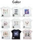 異素材×アートプリントで今っぽい個性派プリント半袖Tシャツ の別カット