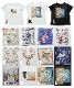 異素材×アートプリントで今っぽい個性派プリント半袖Tシャツ の別カット