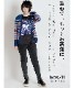 異素材×アートプリントで今っぽい個性派プリント半袖Tシャツ の別カット