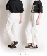理想の立体シルエット。ウエストホックデニムパンツ の別カット