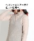 優しい素材で肌触り滑らか。シアーメローハイネックカットソー の別カット